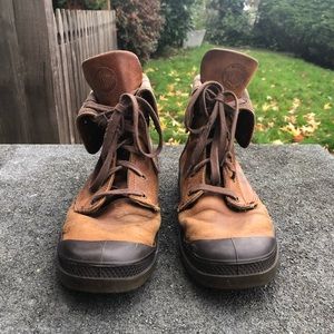 Palladium Baggy Leather Gum Boots - Men’s